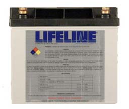 Lifeline GPL-U1T Deep Cycle Marine & RV Battery