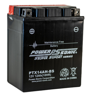 Power-Sonic PTX14AH-BS Powerports Battery