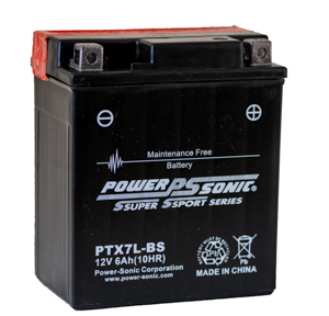 Power-Sonic PTX7L-BS Powerports Battery