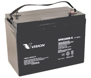 3FM180D-X Vision 6 Volt Pallet Jack Battery