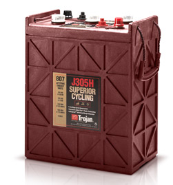 J305H Trojan Battery has been Replaced by Trojan J305H-AC Deep Cycle Battery