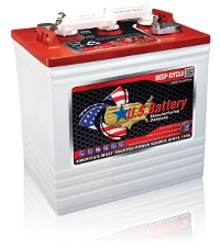 US 2200 XC2 Deep Cycle 6 Volt Battery
