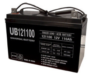 UB121100 (31) Universal (12V 110 AH Flag) SLA/AGM