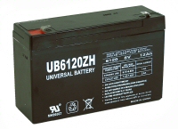 UB6120 Universal (6V 12 AH F-1 Tab 0.187) SLA/AGM