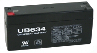 UB634 Universal (6V 3.4 AH F-1 Tab 0.187) SLA/AGM